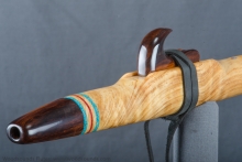Ponderosa Pine Burl Native American Flute, Minor, Mid B-4, #J8K (0)